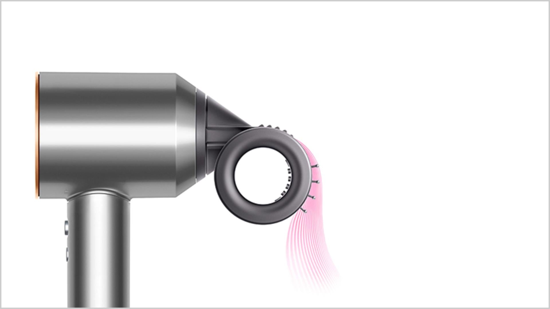 Supersonic hair dryer ( Iron / Fuchsia ) HD15 Dyson